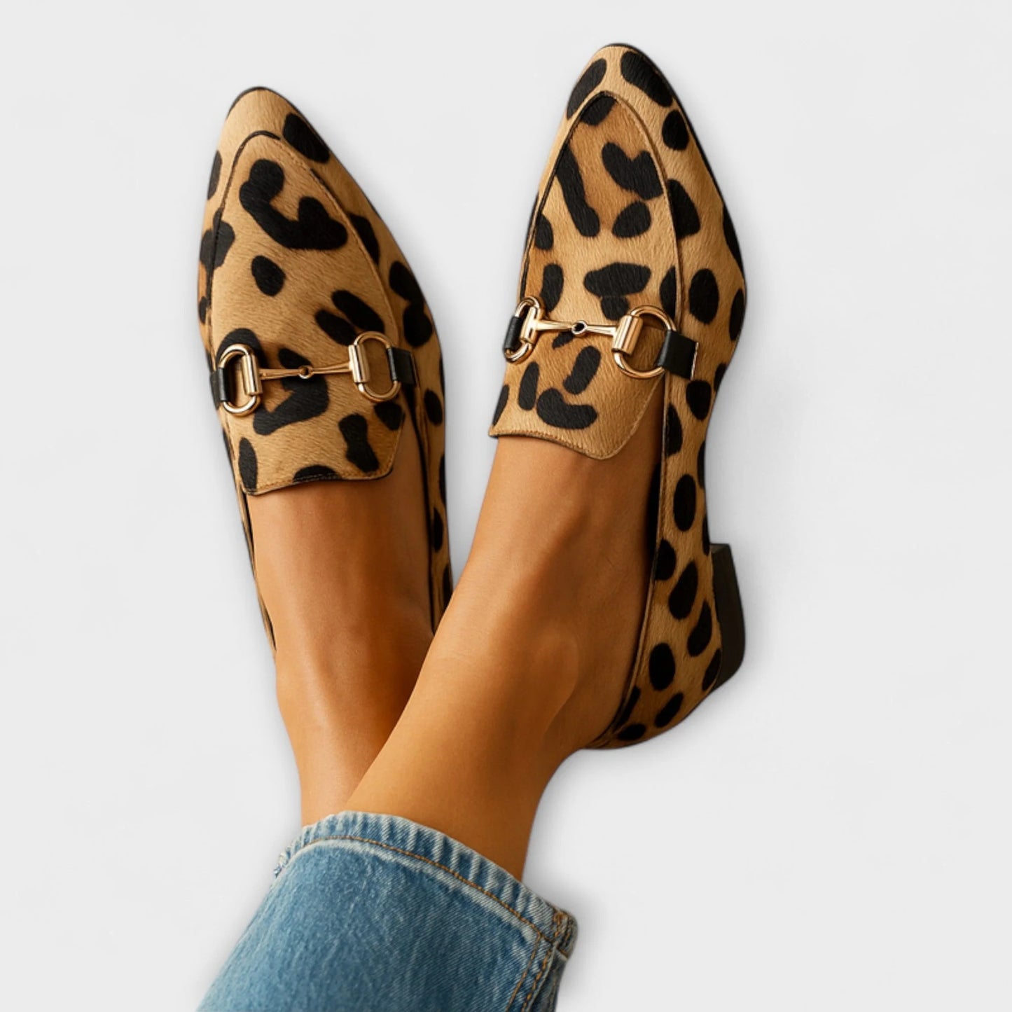 Lucía | Zapatos elegantes piel leopardo