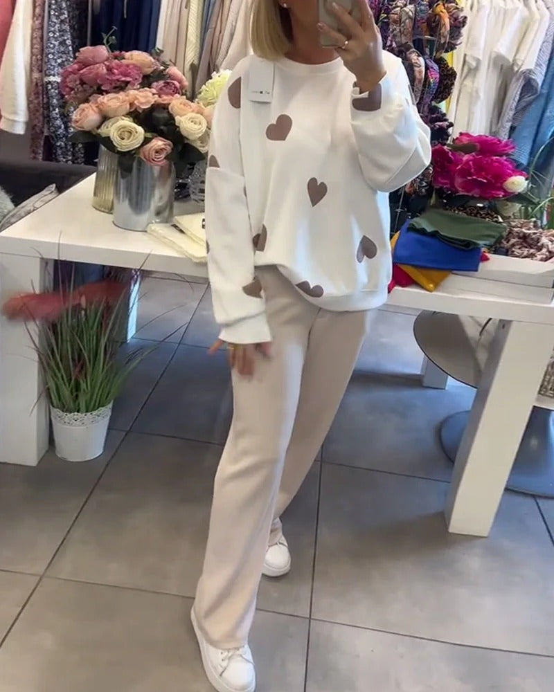 Pandora | Jersey corazones cuello redondo