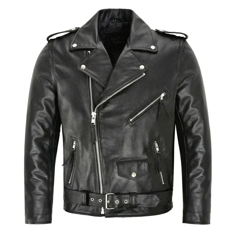 Agustín | Chaqueta hombre elegante de cuero