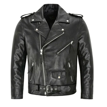 Agustín | Chaqueta hombre elegante de cuero