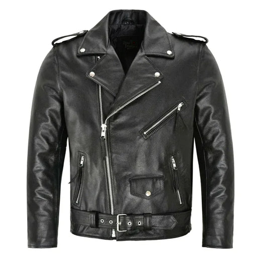 Agustín | Chaqueta hombre elegante de cuero