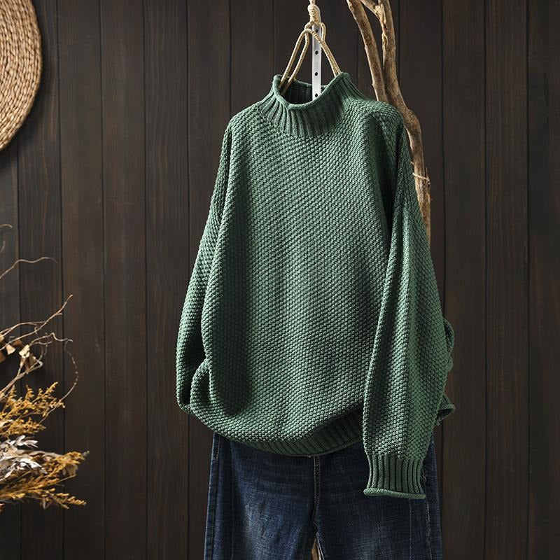 Lara | Jersey cuello alto
