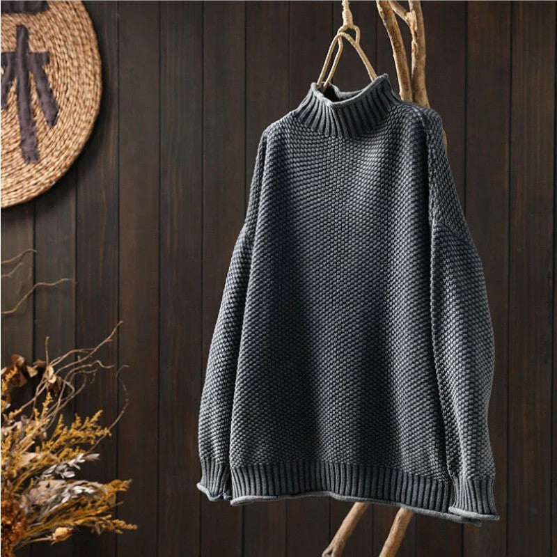 Lara | Jersey cuello alto