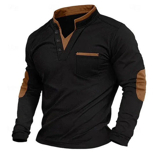 Fabián | Camiseta manga larga Cuello V