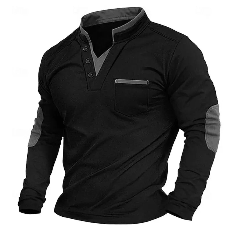 Fabián | Camiseta manga larga Cuello V