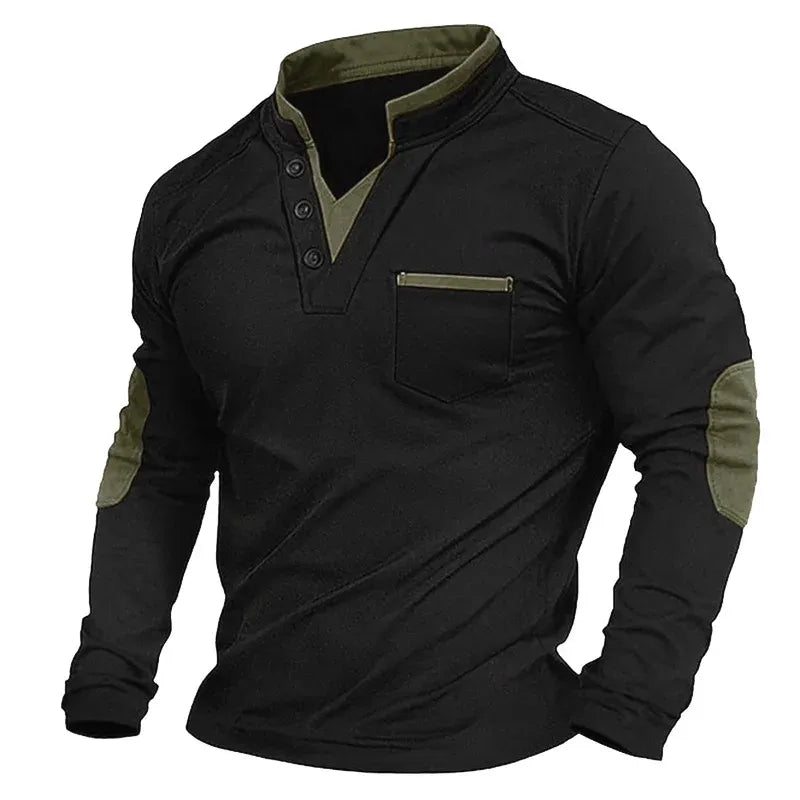 Fabián | Camiseta manga larga Cuello V