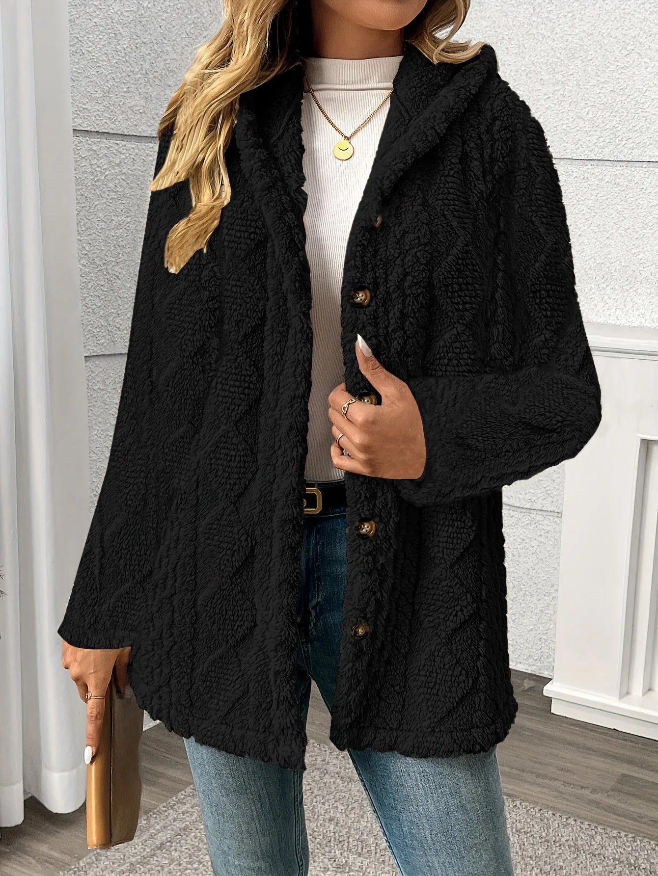 Alejandra | Furél Teddy Coat