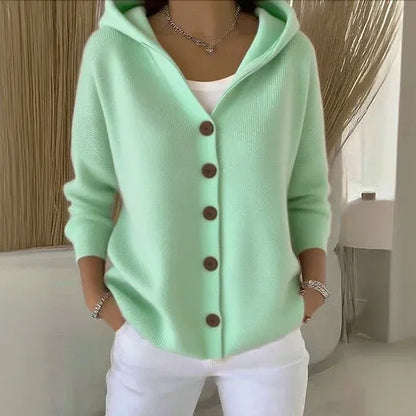 Amanda | Jersey Cárdigan de botones casual