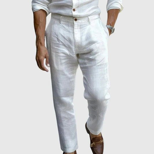 Samuel | Pantalones de lino Old Money