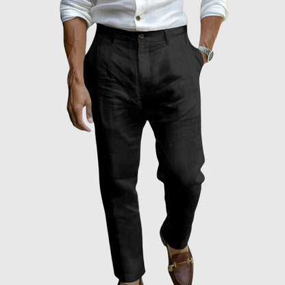 Samuel | Pantalones de lino Old Money