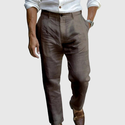 Samuel | Pantalones de lino Old Money