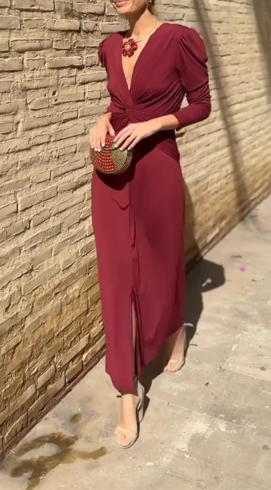 CARMEN | VESTIDO MIDI ELEGANTE