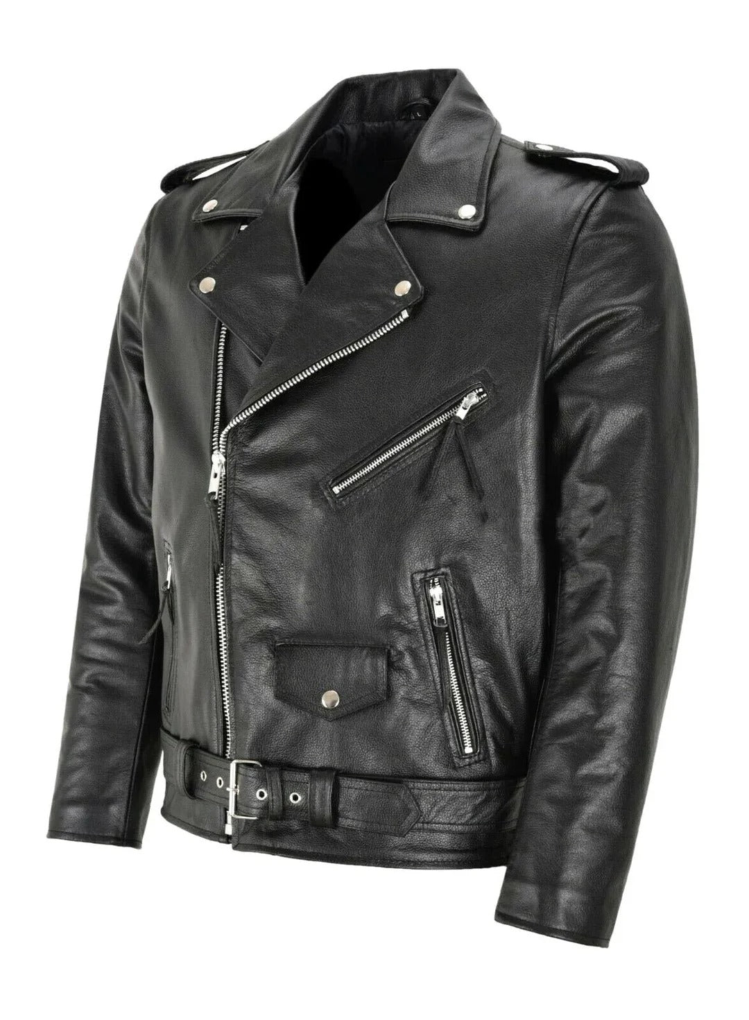 Agustín | Chaqueta hombre elegante de cuero