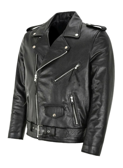 Agustín | Chaqueta hombre elegante de cuero