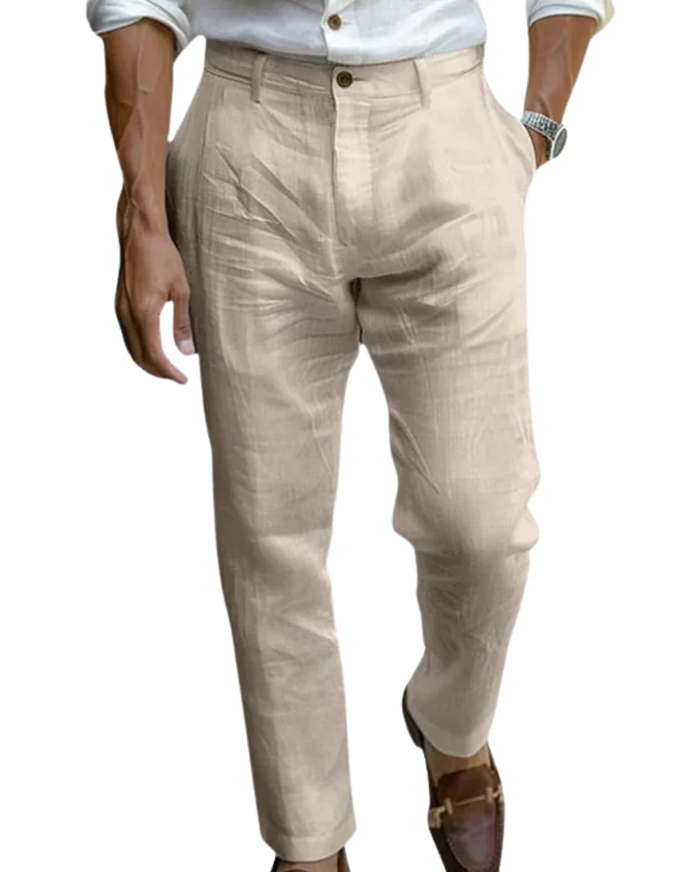 Samuel | Pantalones de lino Old Money