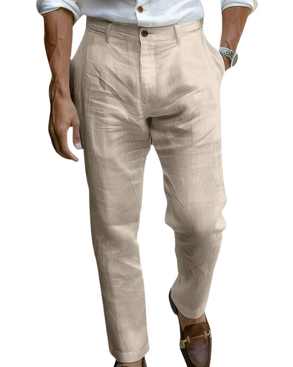 Samuel | Pantalones de lino Old Money