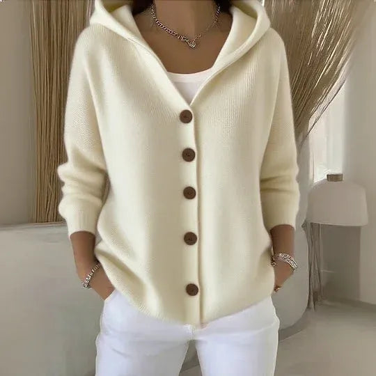 Amanda | Jersey Cárdigan de botones casual