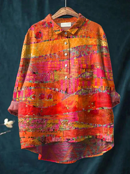 Sara | Blusa con volantes floral
